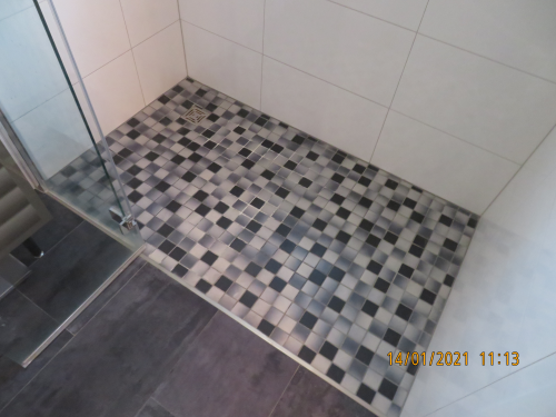 Bodengleiche Dusche defekt im EFH in Mannheim